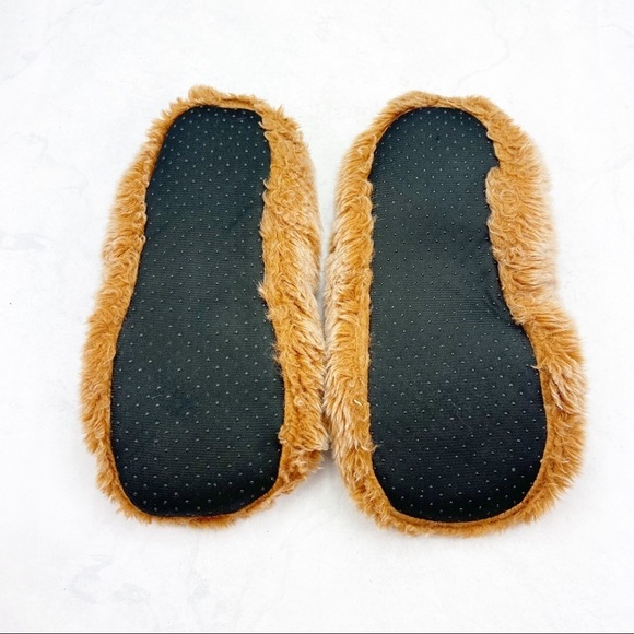 Classic Furry Bear Slippers - Picture 2 of 2